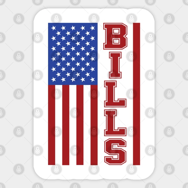 Bills Football Sticker by Cemploex_Art